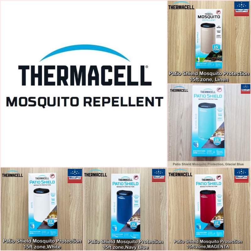 Thermacell® Patio Shield Mosquito Protection 15ft zone เทอมาเซล เครื่องไล่ยุง และแมลง