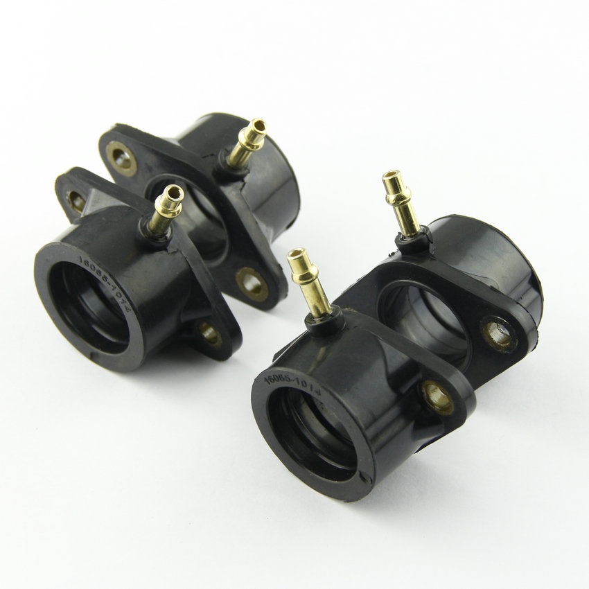 คาร์บูเรเตอร์ท่อร่วมไอดีสําหรับ Kawasaki Z400J 16065-1014 KZ550A Z500B Z550D GT550G KZ500B 2PC KZ400