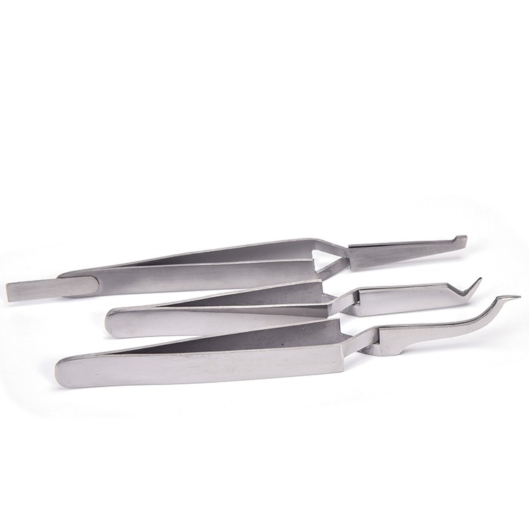 Dental Brace Bracket Holer Tweezer เครื่องมือสแตนเลส