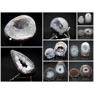 Geode agate geode amethyst geode quartz โพรงอเมทิตส์ ถ้ำอเมทิตส์ จีโอด หินธรรมชาติ tresure box agate