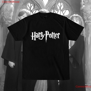 เสื้อยืดลำลอง เสื้อยืดคอกลมพิมพ์ลายโลโก้ Harry Potter Hp สําหรับผู้ชายผู้หญิงสีดําสีขาวขนาด S-4Xl Popular T-shirts