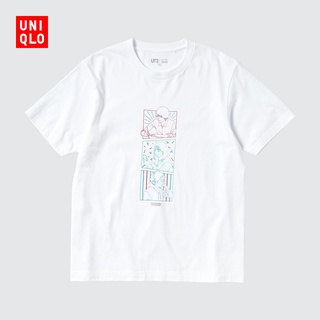 Uniqlo เสื้อยืดแขนสั้น พิมพ์ลาย YOASOBI สําหรับผู้ชาย และผู้หญิง (UT) 442584 ยูนิโคล่S-5XL