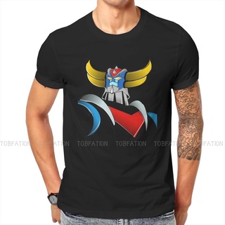 เสื้อยืด Goldorak ยูเอฟโอหุ่นยนต์ Grendizer เสื้อยืดคลาสสิกกราฟิกฤดูร้อนหลวมเสื้อผ้าฝ้ายผู้ชายฮาราจูกุเสื้อยืดคอกลม