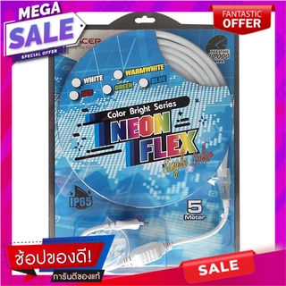 ไฟเส้น LED RACER NEON FLEX 35 วัตต์ 5 ม. สีเหลือง ไฟเส้นและไฟกระพริบ LED LIGHT STRIP RACER NEON FLEX 35W 5M WARMWHITE