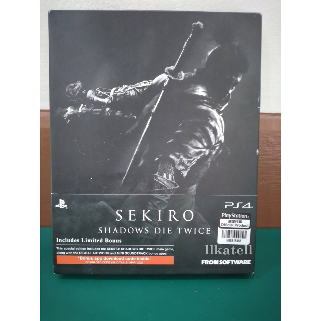 แผ่นเกม PS4 Sekiro Shadows Die Twice (มือสอง)