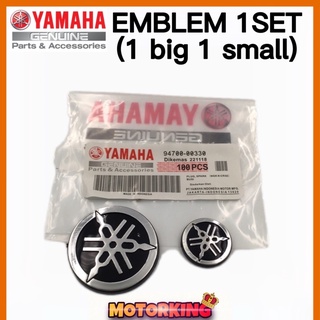 สติกเกอร์โลโก้ ตราสัญลักษณ์ YAMAHA Y15ZR Y15 LC135 135LC FZ150 SRL115 FI LAMBANG YAMAHA