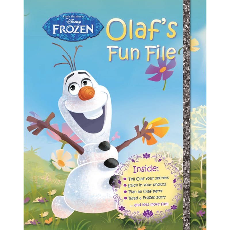 Disney Frozen Olaf's Fun File หนังสือเด็ก ภาษาอังกฤษ #24818 [K2]