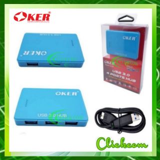 HUB Oker USB 3.0  4 Port H-435 สามารถรับส่งข้อมูล 5 Gbps