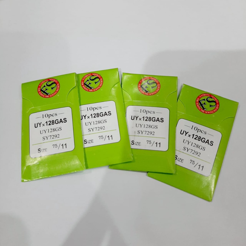 MESIN Kamkut UYx128 / UY x 128 Overdeck Machine Needle FS ยี่ห้อ