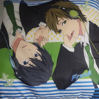 ลิขสิทธิ์แท้ หมอนอิง หมอน อนิเมะ FREE ANIME PILLOW Makoto Haruka การ์ตูน ญี่ปุ่น หนุ่มนักว่ายน้ำ