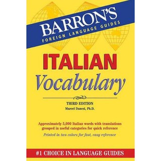 Italian Vocabulary (Barrons Vocabulary Series) (3rd Revised) [Paperback]