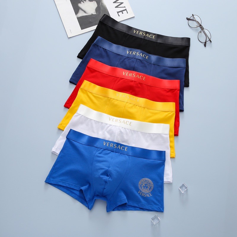 มาใหม่ กางเกงในชาย ทรงTrunk ผ้าcotton