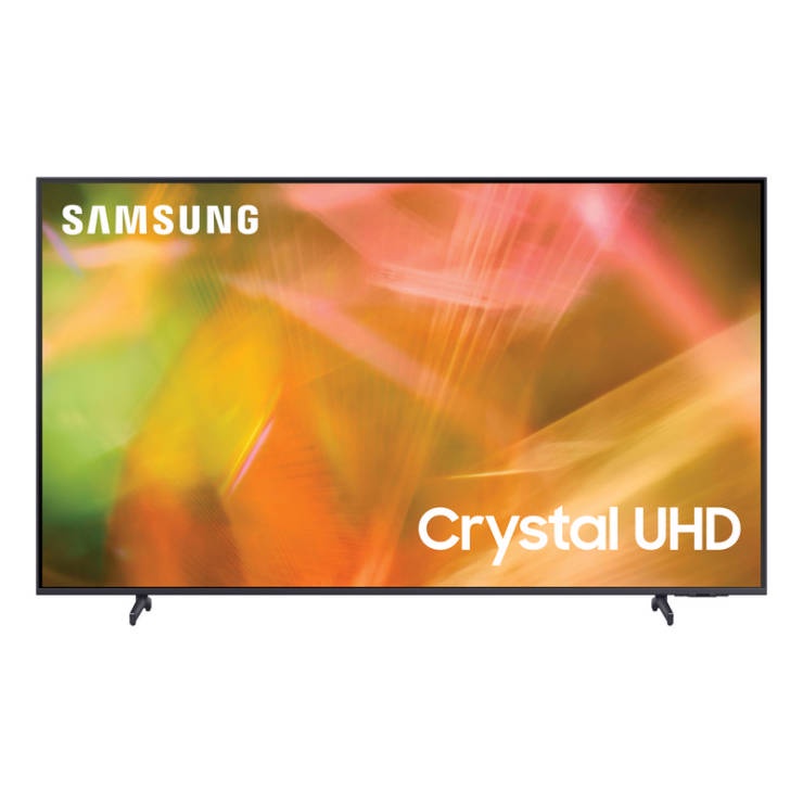 ทีวีซัมซุงSAMSUNG รุ่น55นิ้ว AU8100 Smart TV Crystal UHD 4K 55AU8100 (รุ่นใหม่ล่าสุด)+One remote สั่งงานด้วยเสียงได้
