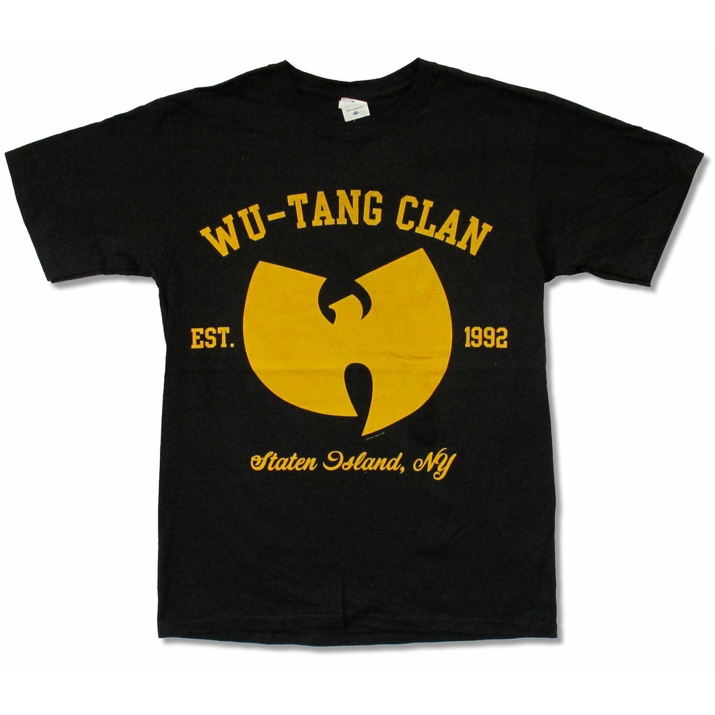 แฟชั่น Mans Wu-Tang Clan Est 1992 เสื้อยืดใหม่ Hip Hop Wutang มีตลก Xmas T เสื้อ
