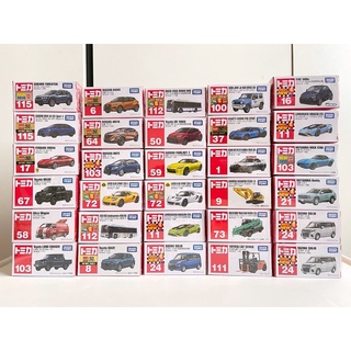 Tomica Takara Tomy Tomytec Takaratomy (กล่องขาวแดง ชุดที่ 6)โทมี่ โทมิก้า รถของเล่น รถเหล็ก