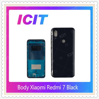 Body Xiaomi Redmi 7 อะไหล่บอดี้ เคสกลางพร้อมฝาหลัง Body อะไหล่มือถือ คุณภาพดี ICIT-Display