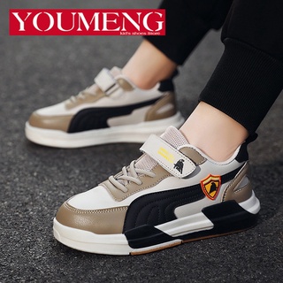 รองเท้า เด็ก รองเท้าผ้าใบ รองเท้าลำลอง กันน้ำและป้องกันการลื่นไถล size31-39【Z9907】