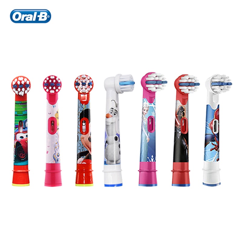 หัวแปรงสีฟันไฟฟ้า Oral B เปลี่ยน EB10 เด็ก Utral นุ่มเปลี่ยนหัวแปรงฟันสําหรับเด็ก Oral Care Deep Clean