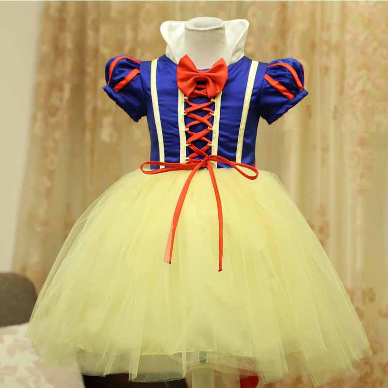 Snow White Girls Halloween Princess Dress