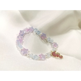 กำไลข้อมือ(แฮนด์เมด)​ ฟรี​ไซส์​ ม้าน้ำ