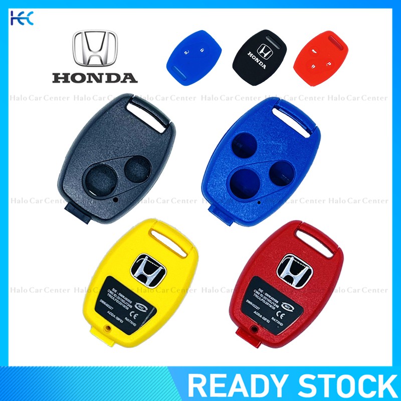 เคสกุญแจรีโมทรถยนต์ 2 ปุ่ม และ3 ปุ่ม สำหรับ Honda Jazz City CRV CIVIC