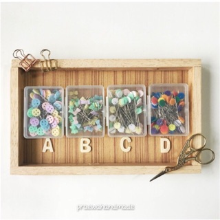 50 pieces/box pastel pin เข็มหมุดสีพาสเทล