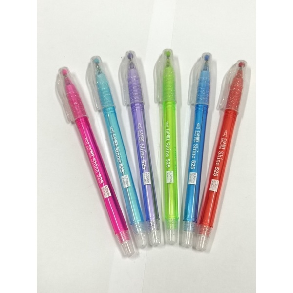 ปากกาลูกลื่น 0.38mm Camry Shine 525 ปากกาแคมรี่