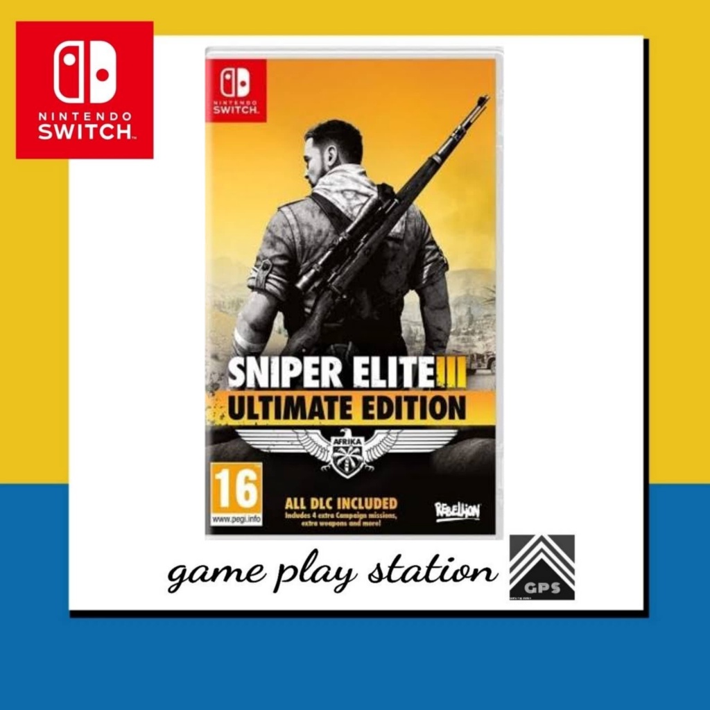 nintendo switch sniper elite 3 ultimate edition ( english zone 2 )