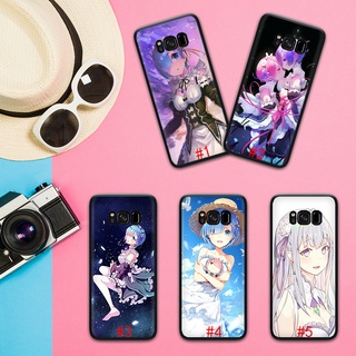 เคสโทรศัพท์มือถือแบบนิ่ม ลายอะนิเมะ RE ZERO Remu SJ13 สําหรับ Samsung Galaxy A10 A20 A30 A50 A70 A11 A31 A41 A51 A71 A81