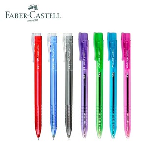ปากกาลูกลื่น เฟเบอร์คาสเทลส์ รุ่น RX5 สีน้ำเงิน/ดำ/แดง ขนาด 0.5 มม. (Faber-Castell ball point pen) จำนวน 1 ด้าม