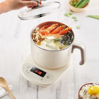 พร้อมส่ง หม้อสุกี้ Bear DRG-C12U1 multi-function mini household electric cooker with steamer 1.2L small electric steamer