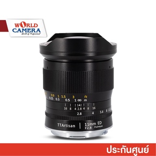 [ส่งด่วนกรุงเทพ 1 ชม ]  TTArtisan 11mm f/2.8 lens is the first fisheye เลนส์มือหมุน - รับประกัน 1 ปี