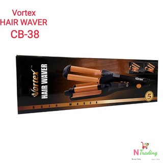 Vortex เครื่องม้วนผม  เครื่องหนีบผมลอนมาม่า รุ่น CB-38