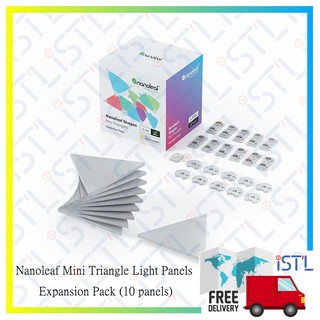 Nanoleaf Mini Triangle Light Panels Expansion Pack (10 Panels)