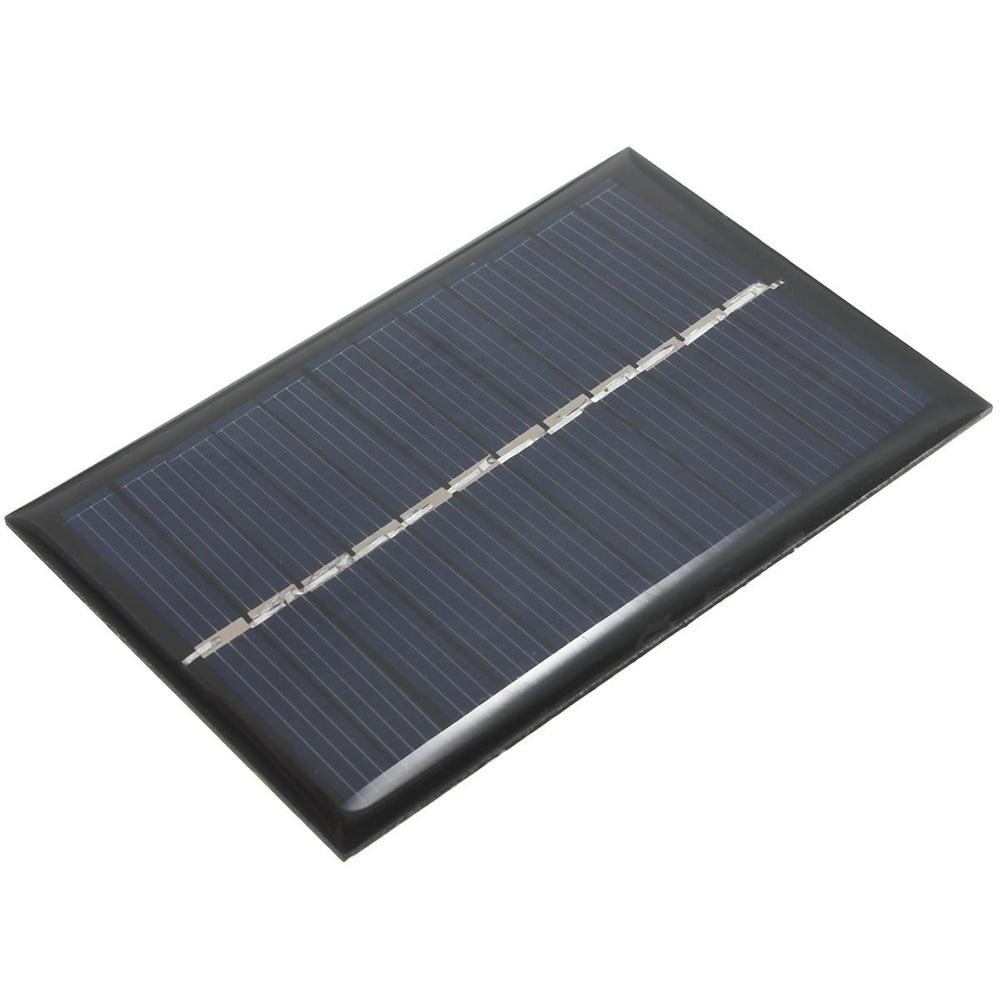แผงโซล่าเซลล์ 6V 1W Solar Power Panel Poly Module DIY