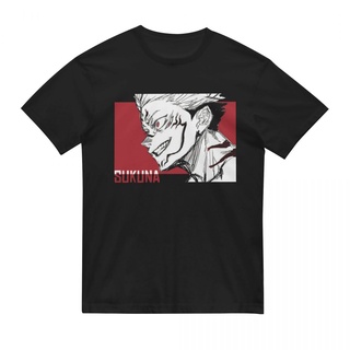 ผลิตภัณฑ์ใหม่👕เสื้อยืดคอกลม แขนสั้น ผ้าฝ้าย พิมพ์ลาย Jujutsu Kaisen Sukuna