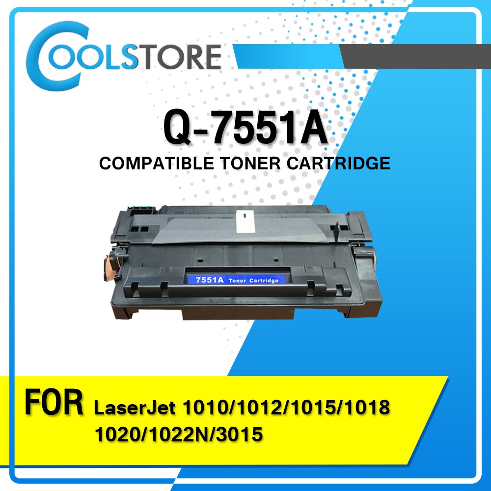 COOL 7551A/7551/Q7551A/Q7551/51A/51 For HP LaserJet  P3005/M3027/M3035MFP/M3035 ตลับหมึกเลเซอร์ COOL