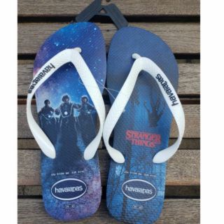 พร้อมส่ง,มือหนึ่ง,ของแท้,นำเข้าจากบราซิลHavaianas-Netflixs-ซีรีย์the stranger things 39/40,41/42