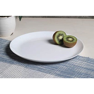 (เเพ็คคู่) Arcoroc จานข้าว จานราดหน้า จานเเบน Opal Diwali Dinner Flat Plate 27 cm - GAR78