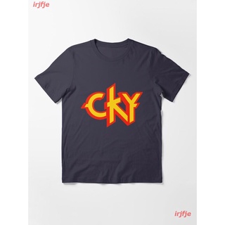 New CKY Essential T-Shirt เสื้อยืดพิมพ์ลายการ์ตูนมังงะ ดผ้าเด้ง คอกลม cotton ความนิยม sale Unisex