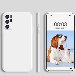 เคสโทรศัพท์ซิลิโคน แบบนิ่ม ทรงสี่เหลี่ยม กันกระแทก สําหรับ Huawei Mate 60 50 40 40E 30 Lite 30E 20 Pro