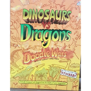 Dinosaurs Dragon doodle book