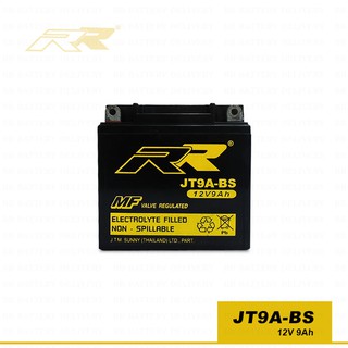 แบต BIGBIKE แบตเตอรี่ BIGBIKE แบตมอเตอร์ไซค์ บิ๊กไบค์  RR JT9A-BS 12V 9Ah