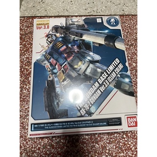 GUNDAM BASE LIMITED MG RX-78-2 GUNDAM CLEAR COLOR