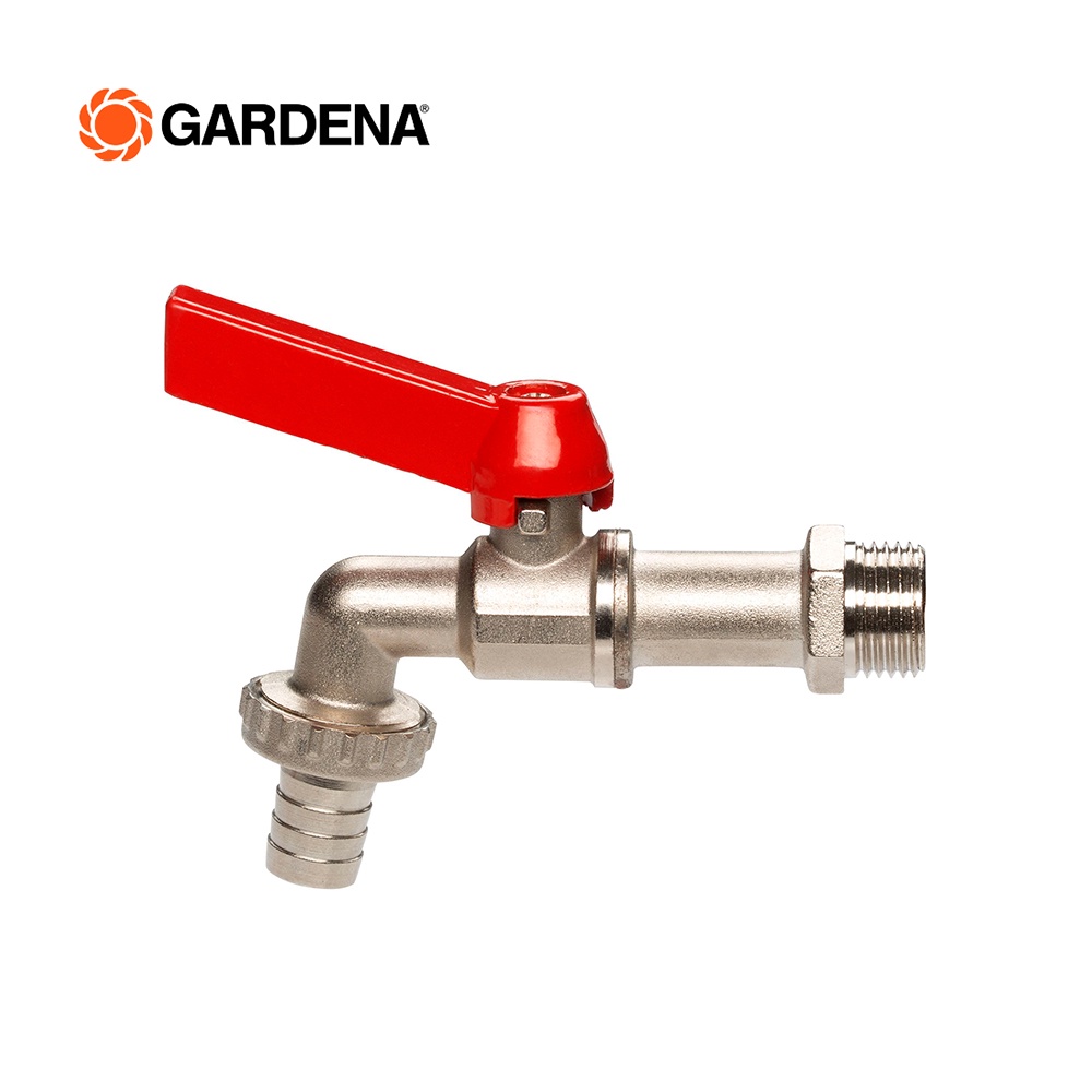 Gardena ก๊อกนํ้าแบบบอลวาล์วขนาด 1/2" และ 3/4" (07332-20) / (07333-20)