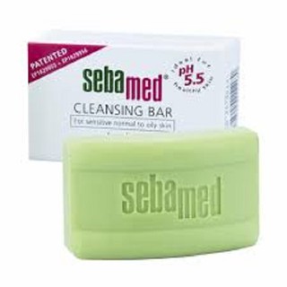 SEBAMED CLEANSING BAR 100 g. สบู่ก้อนซีบาเมด ป้องกันสิวที่หลัง