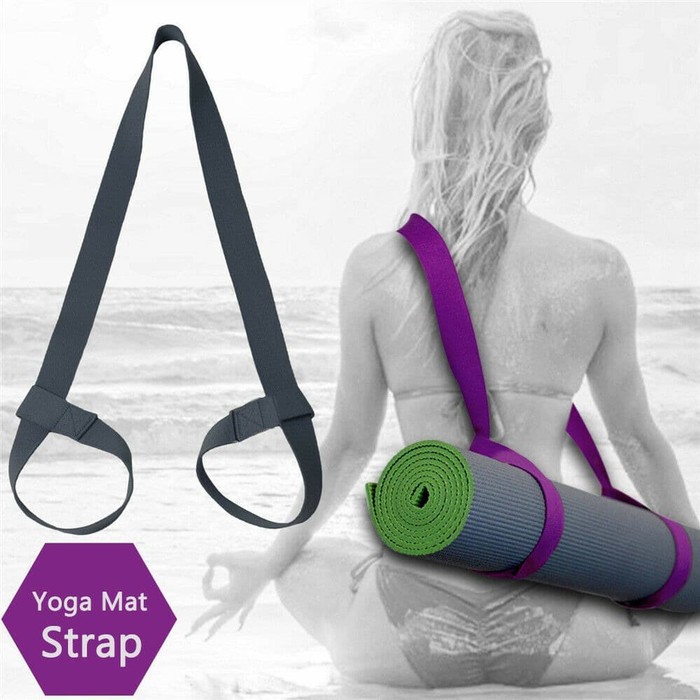 กระเป๋าโยคะ STRAP BELT Stretch Resistance Band Gym Fitness STRAP Yoga Matt Shoulder Mat Cover