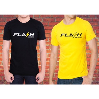 เสื้อFlash Express ผ้าCotton #ไม่หด #ไม่ย้วย #ไม่ต้องรีด