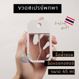 ขวดเปล่าสเปรย์ ขนาด 40 ml ขวดเปล่า ขวดสเปรย์พกพา ขวดสเปรย์เปล่า ขวดน้ำหอม สเปรย์แอลกอฮอล์ ขวดสเปร ขวดสเปร์