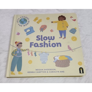 Hardcover 🚩Slow Fashion หนังสือสร้างทัศนคติที่ดีเกี่ยวกับแฟชั่น